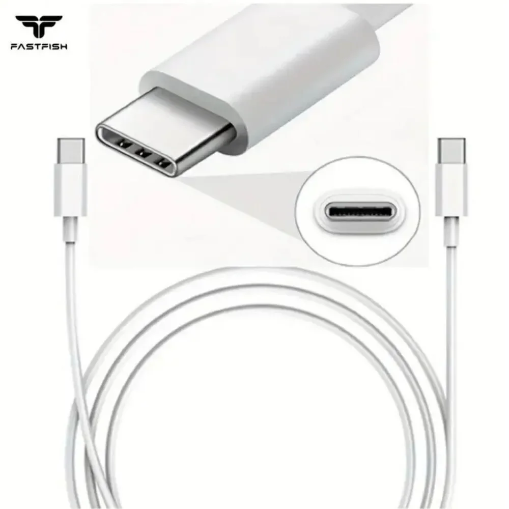 NWT 3 Pack 6 Feet Charging Cable USB C to USB-C for IPhone15/ |IPhone16/ Samsung